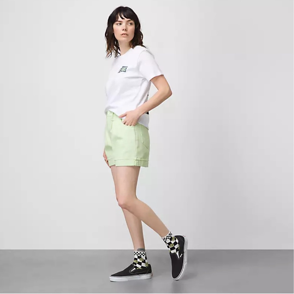 Vans Barnes Canvas Short, Sizes: 24, 25, 26 - Picture 2 of 10